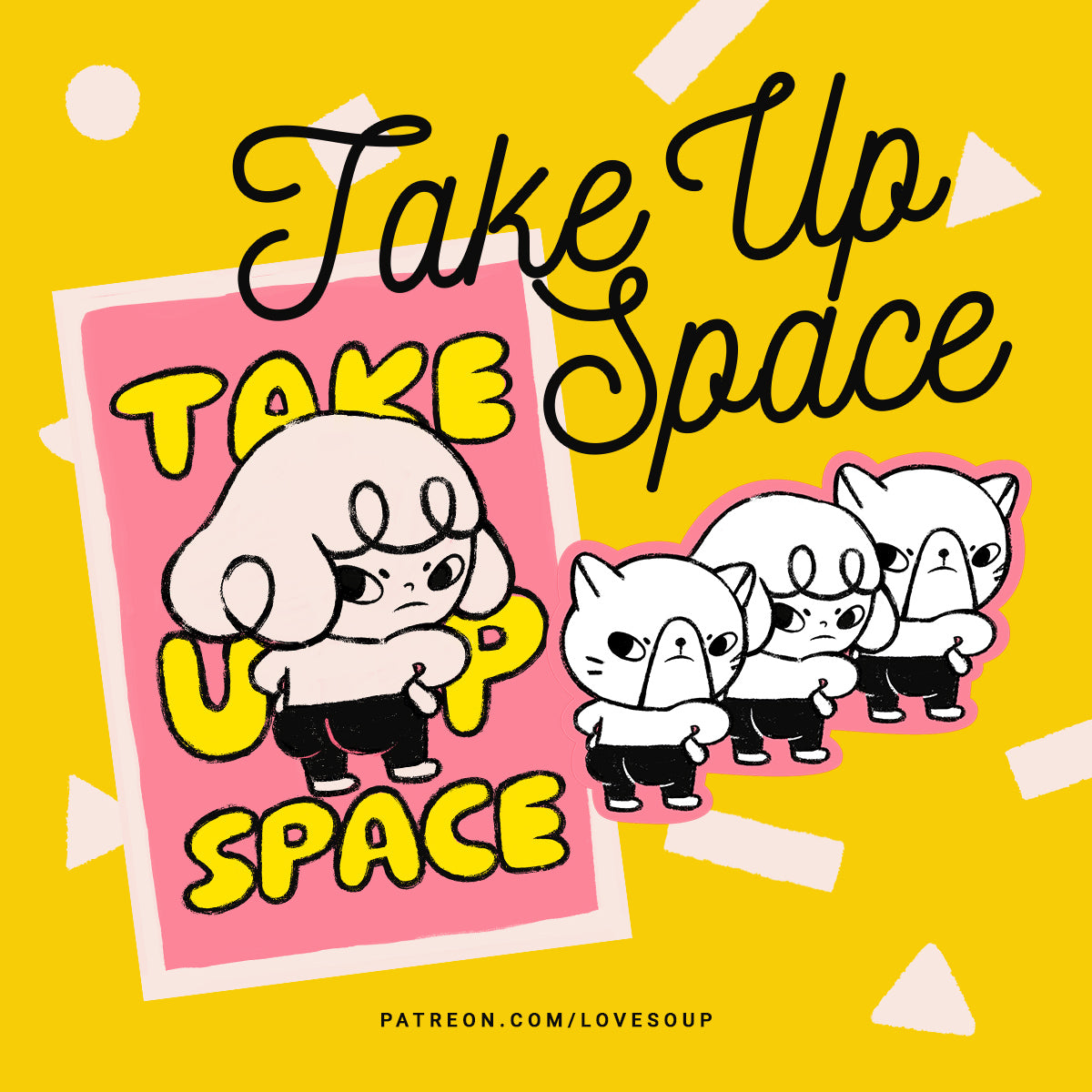 Take Up Space February 2023 | Happy Mail