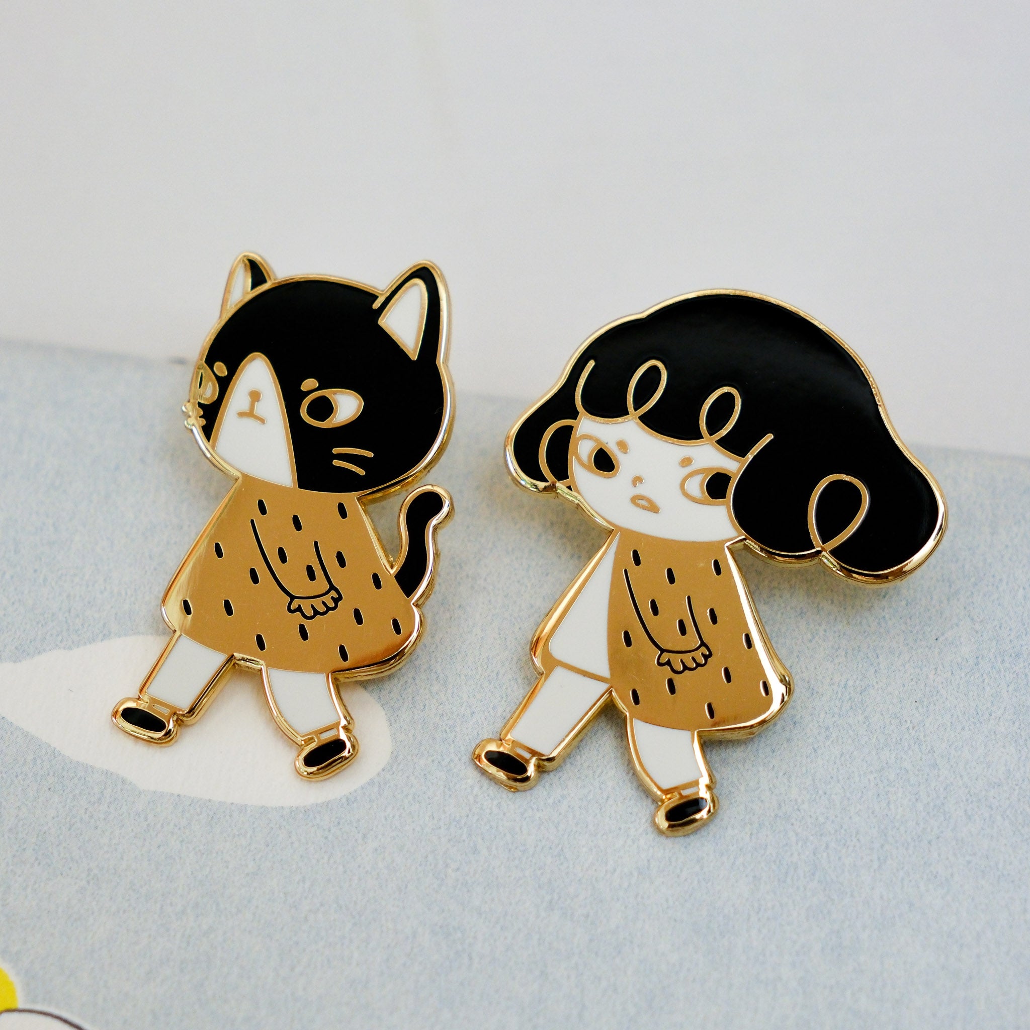 Pepper Catwalk Enamel Pin