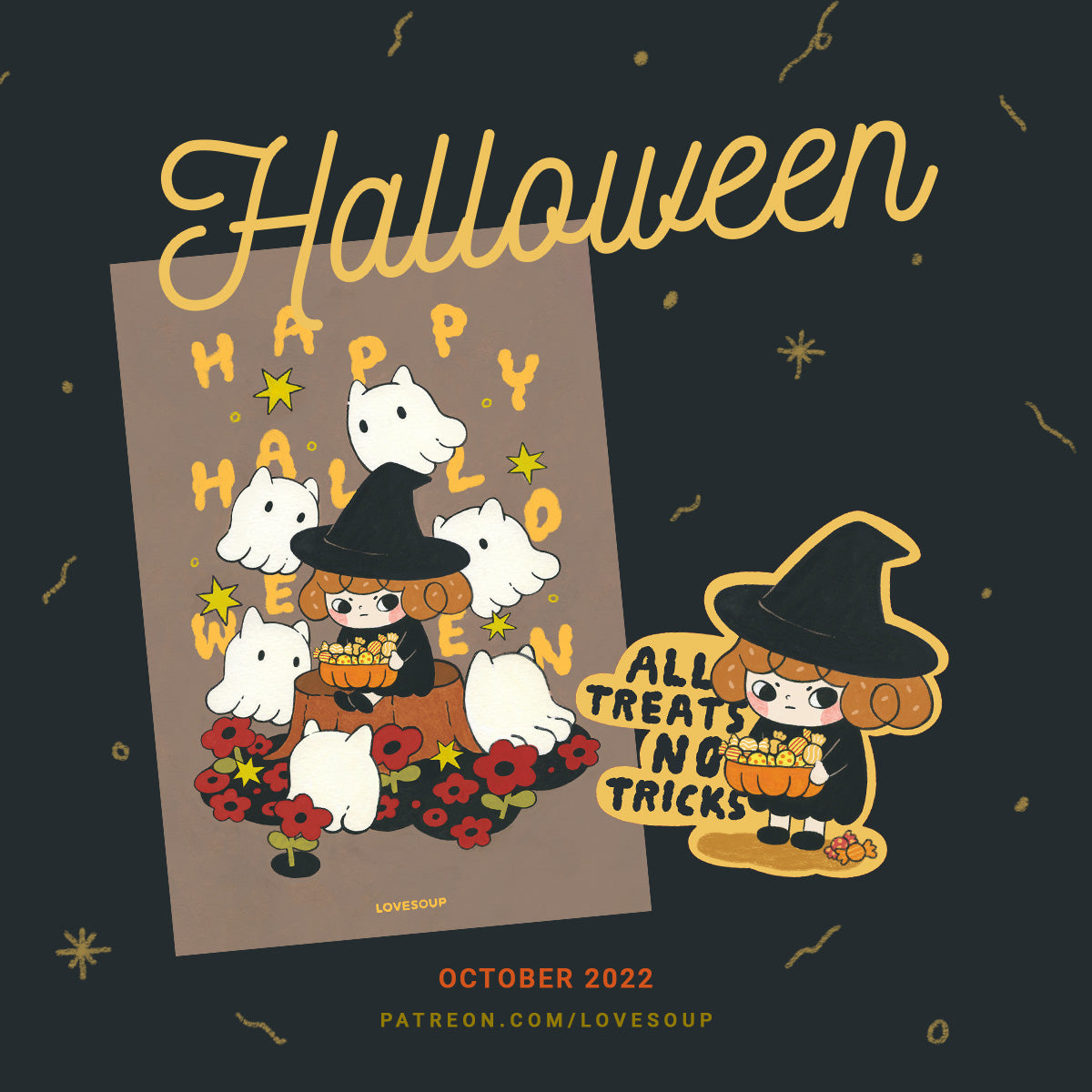 HALLOWEEN OCTOBER 2022 | HAPPY MAIL