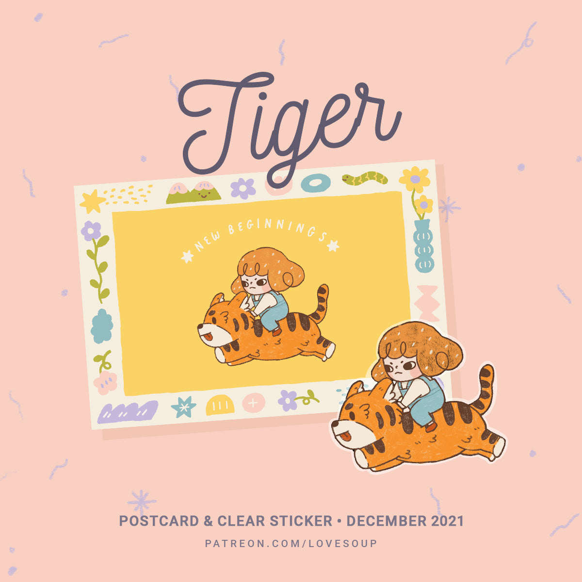 TIGER DECEMBER 2021 | HAPPY MAIL