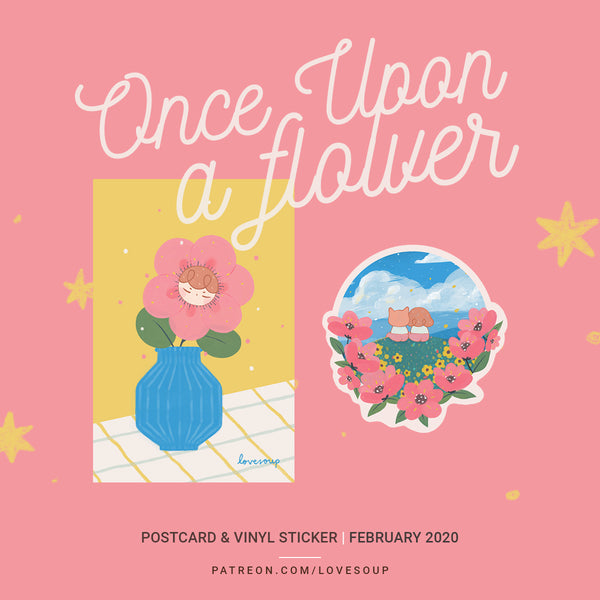 ONCE UPON A FLOWER | FEBRUARY 2020 | HAPPY MAIL
